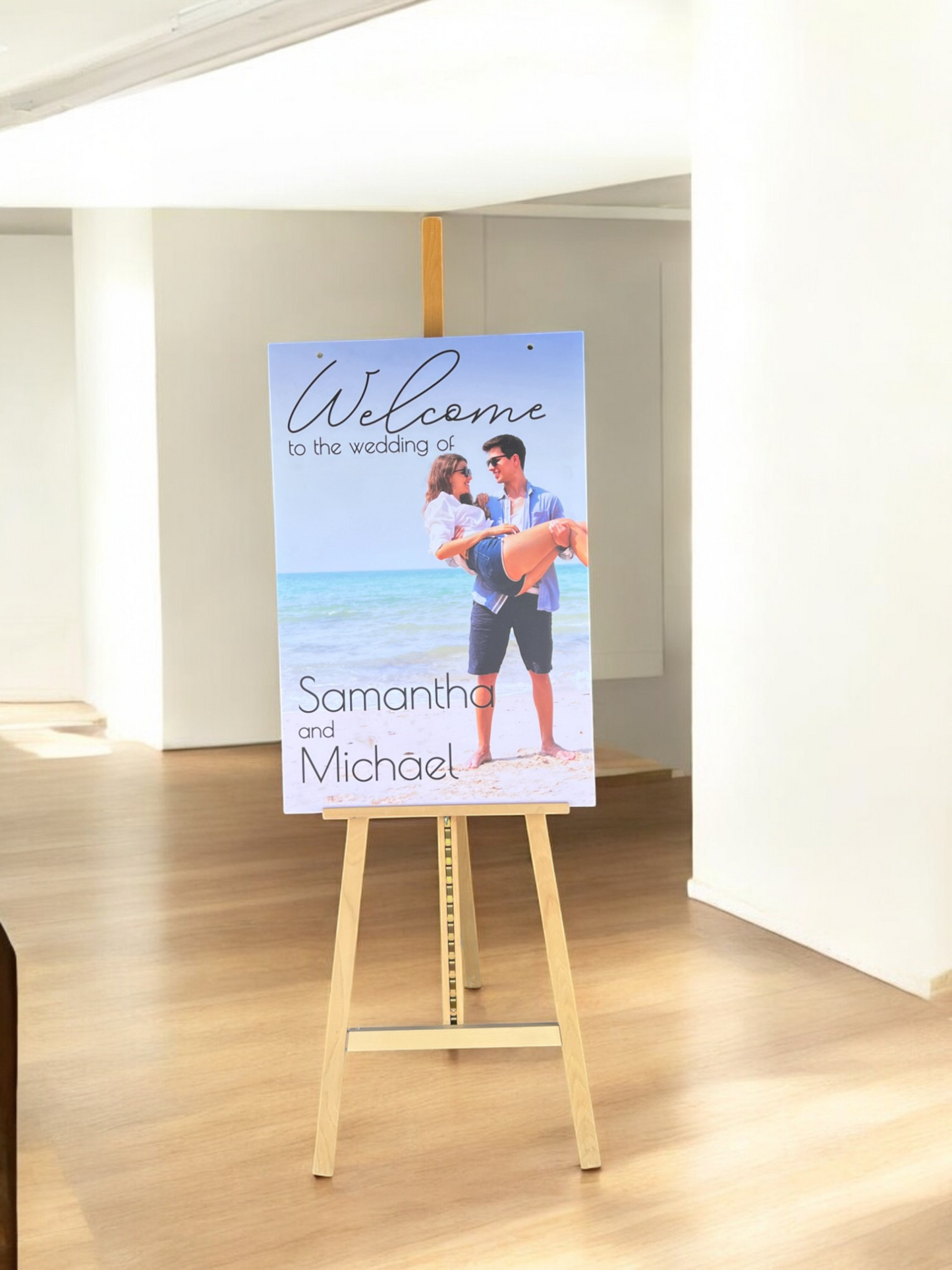 Wedding Welcome Sign, Photo