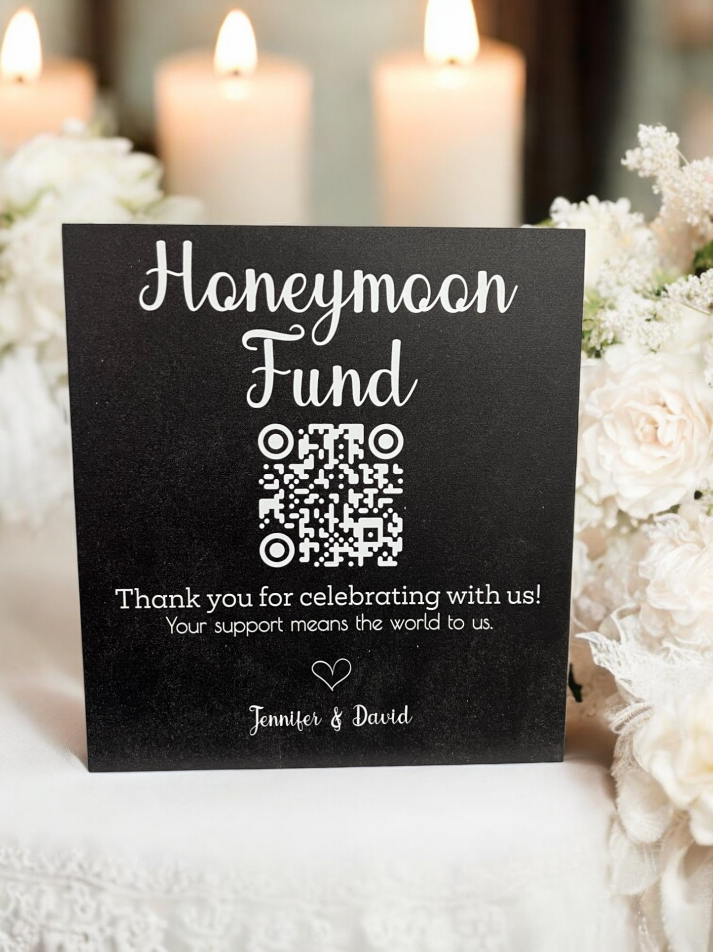 HoneyMoon Fund, QR Code