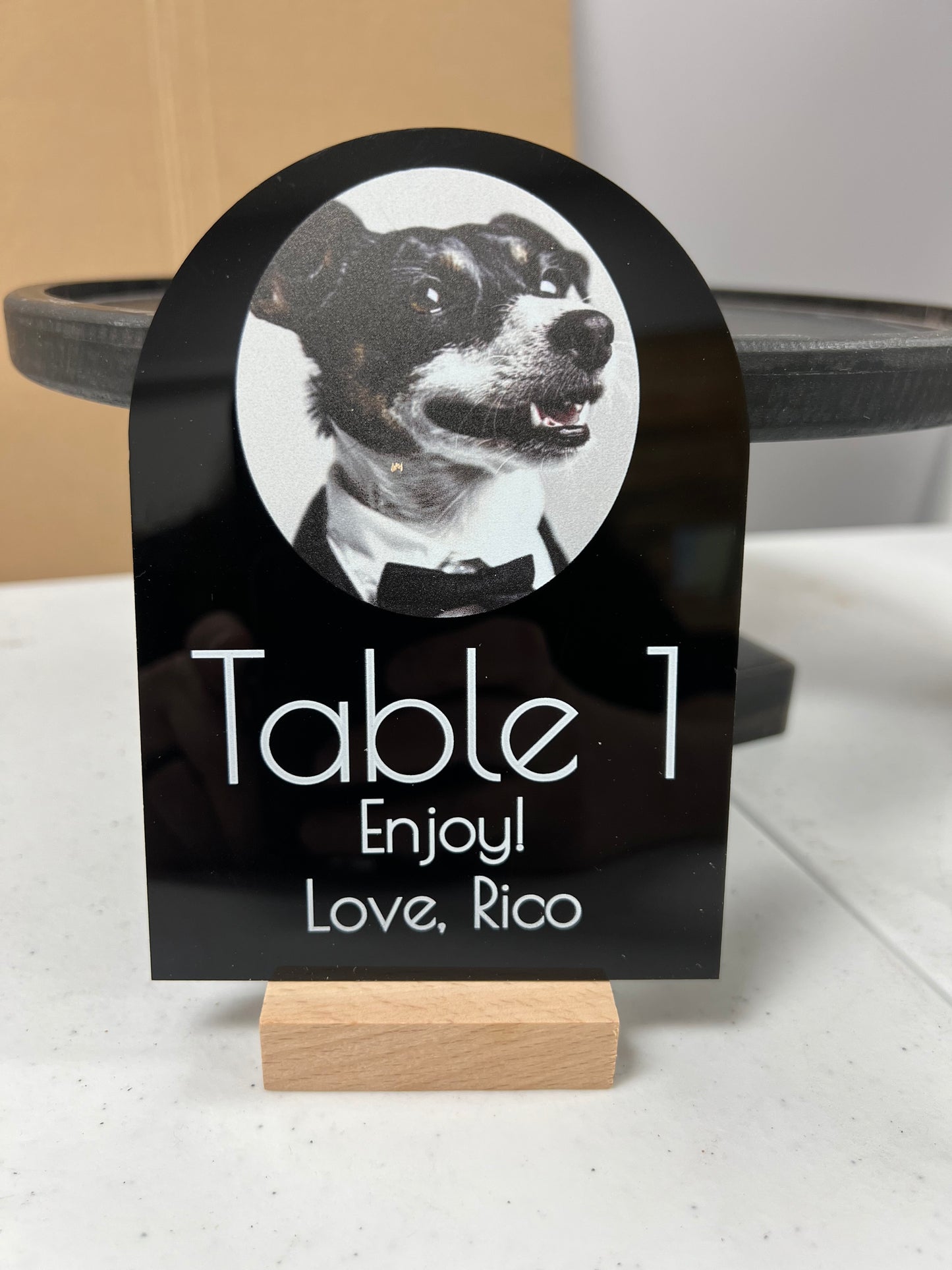 Themed or Photo Table Numbers