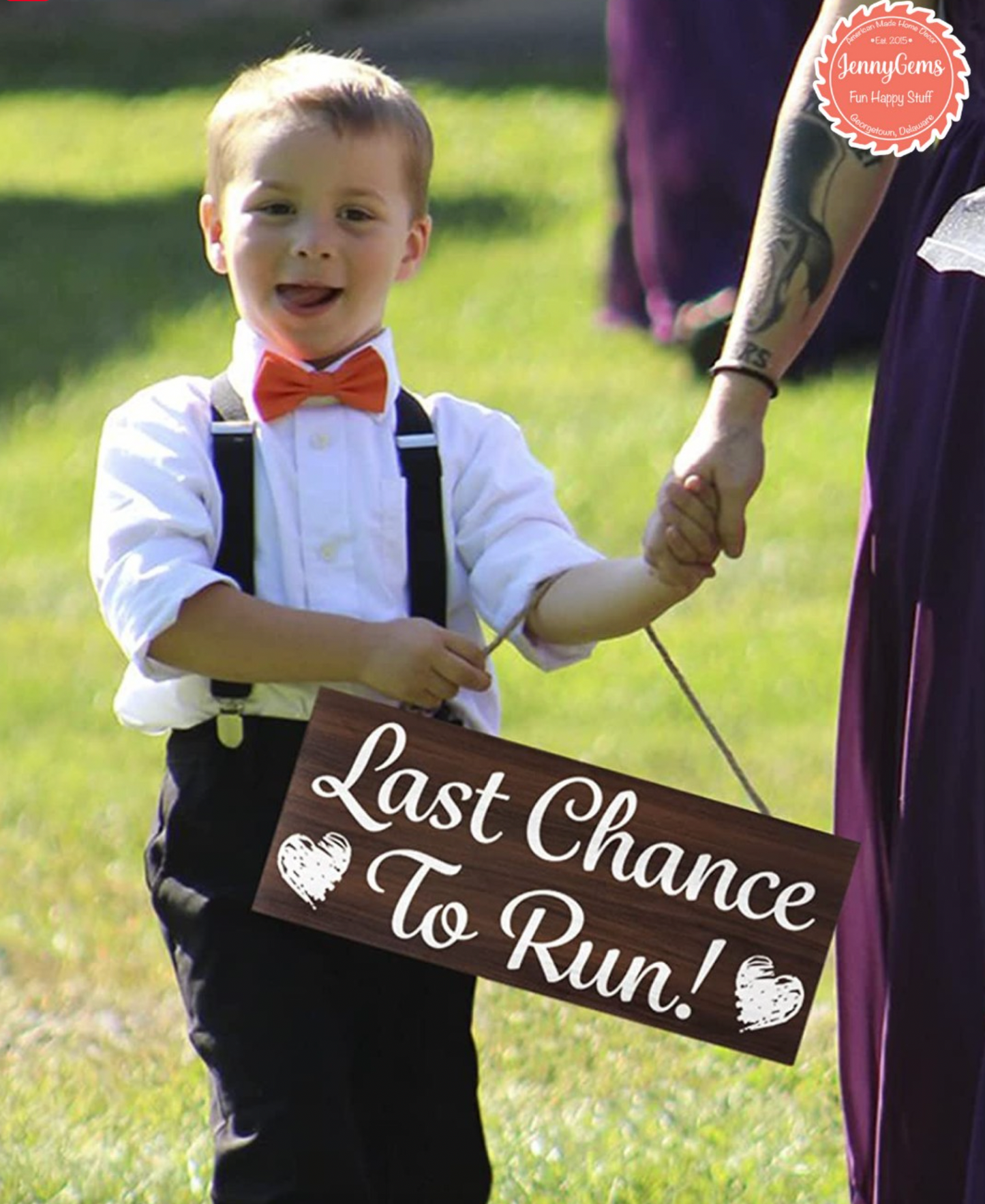 Last Chance to Run, Ring Bearer