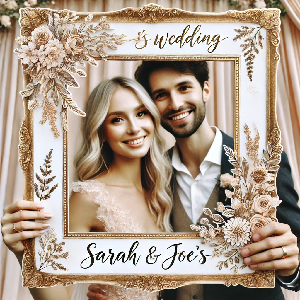 Photo Prop Open Photo Frame.