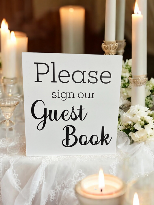 Please Sign Our Guest Book