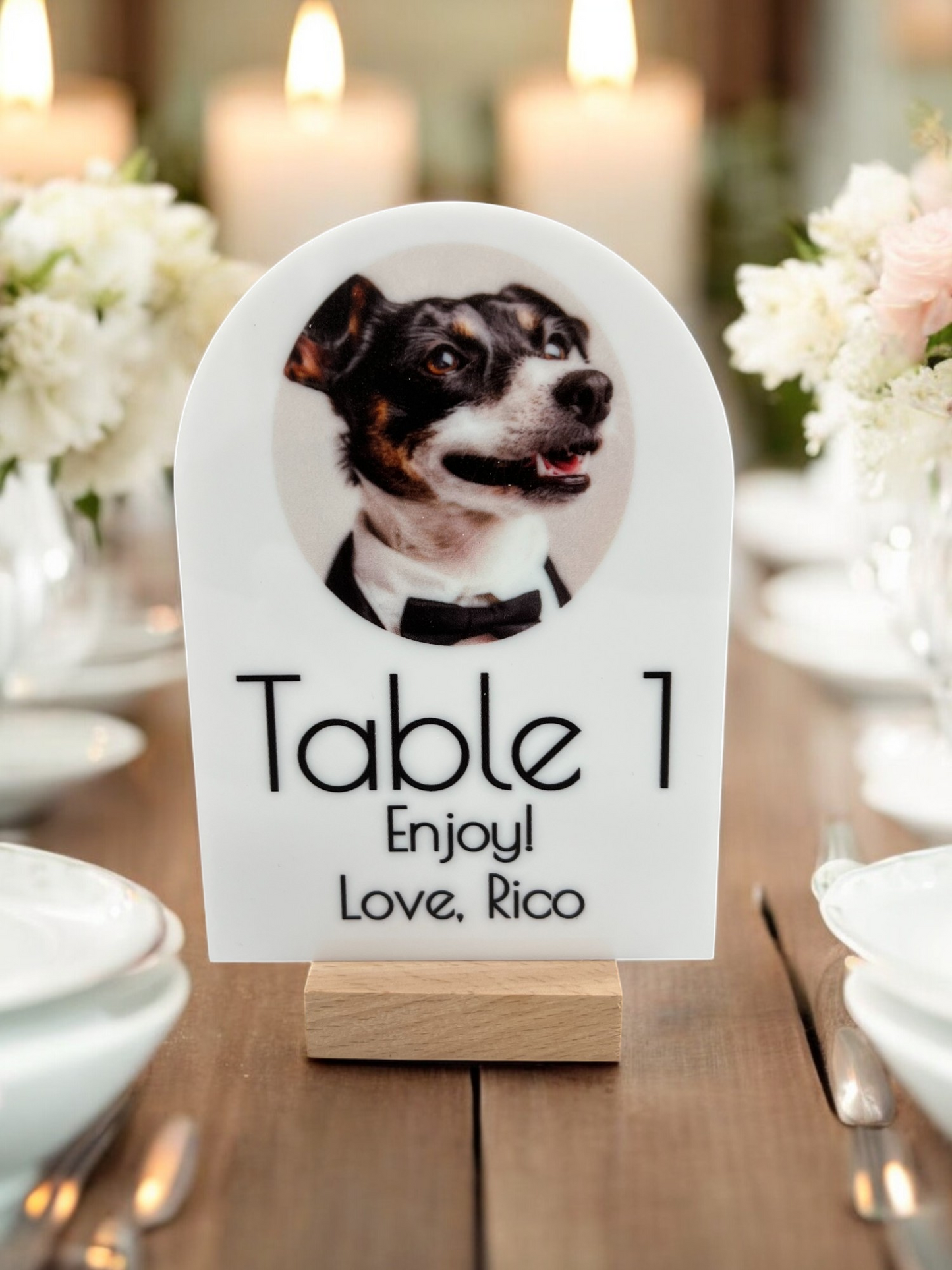 Themed or Photo Table Numbers