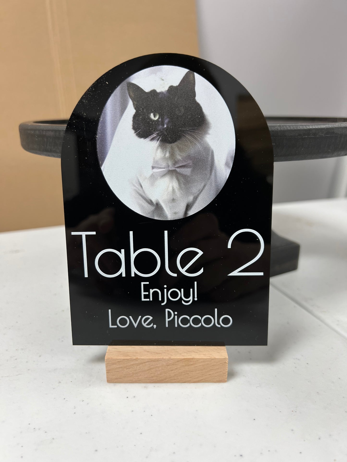 Acrylic Table Numbers