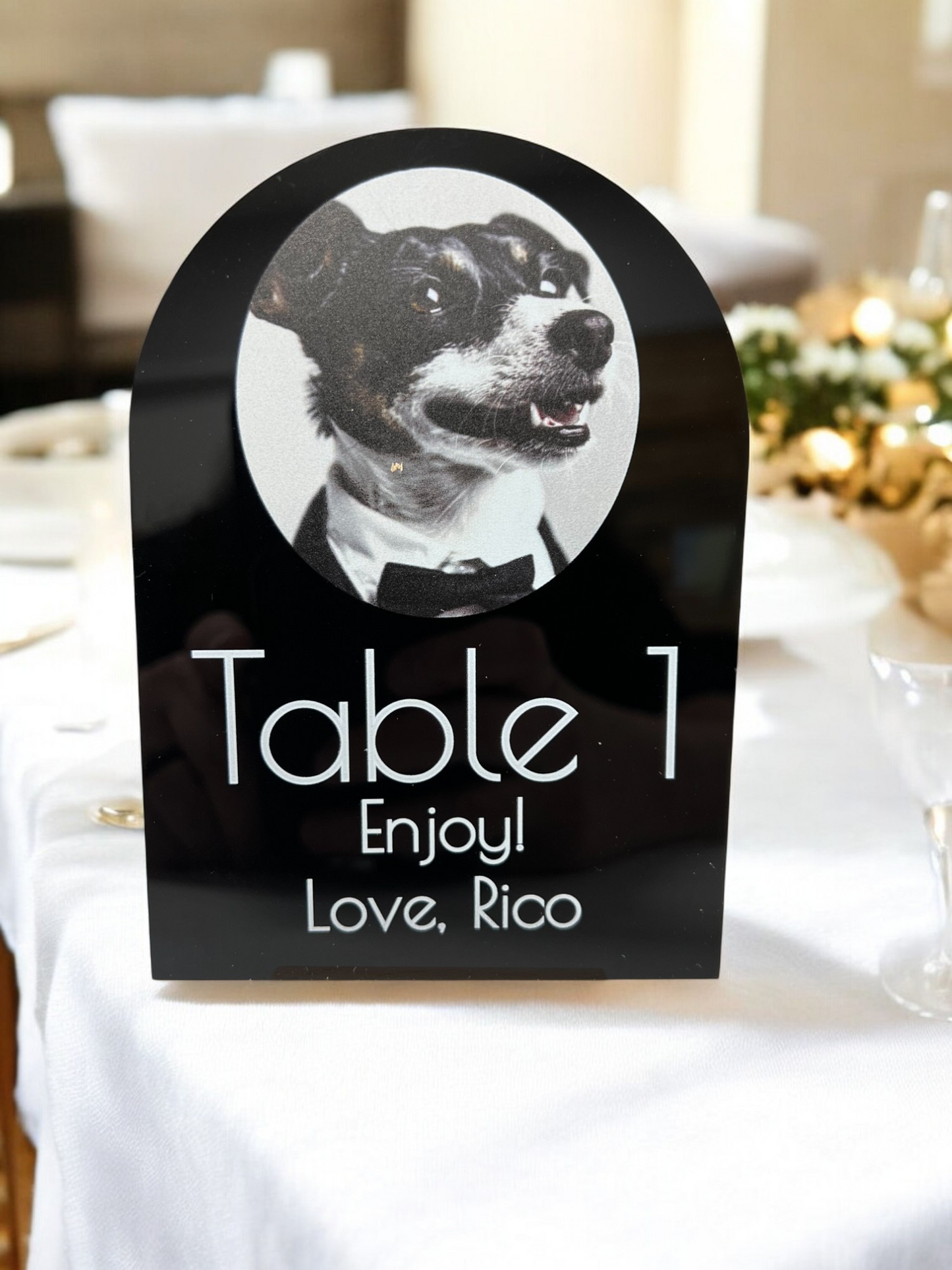 Acrylic Table Numbers