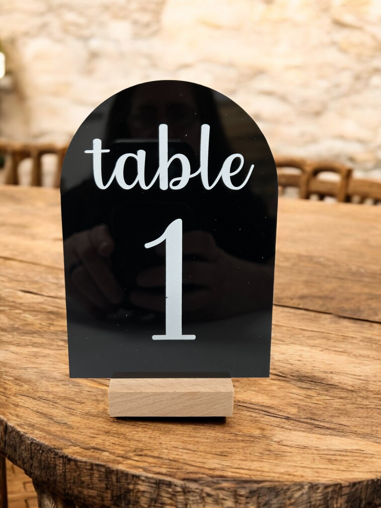 Acrylic Table Numbers