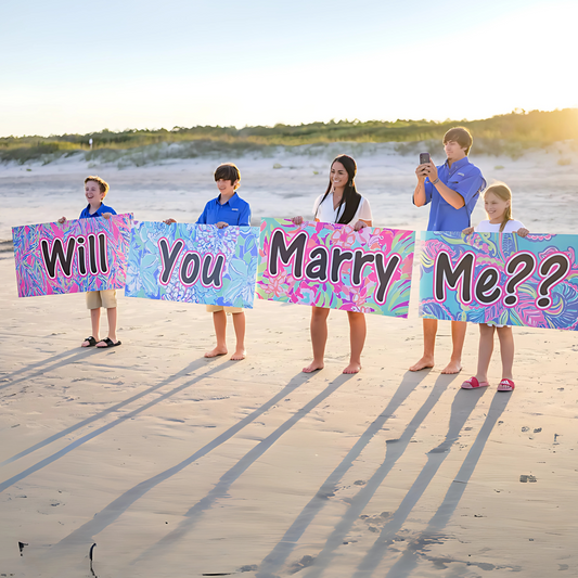 Proposal Signs for Friends and Family